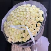 Купить 101 Эквадорская роза Мондиаль с доставкой в город Андреевка: цена заказать